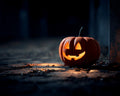 Pumpkin Night Glow - Diamond Painting