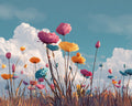 Giant Flower Field - Diamond Painting