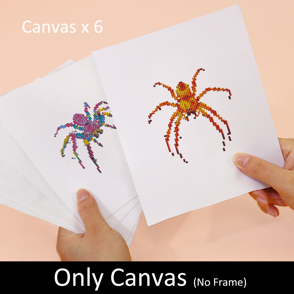 MINI-Colorful Spiders
