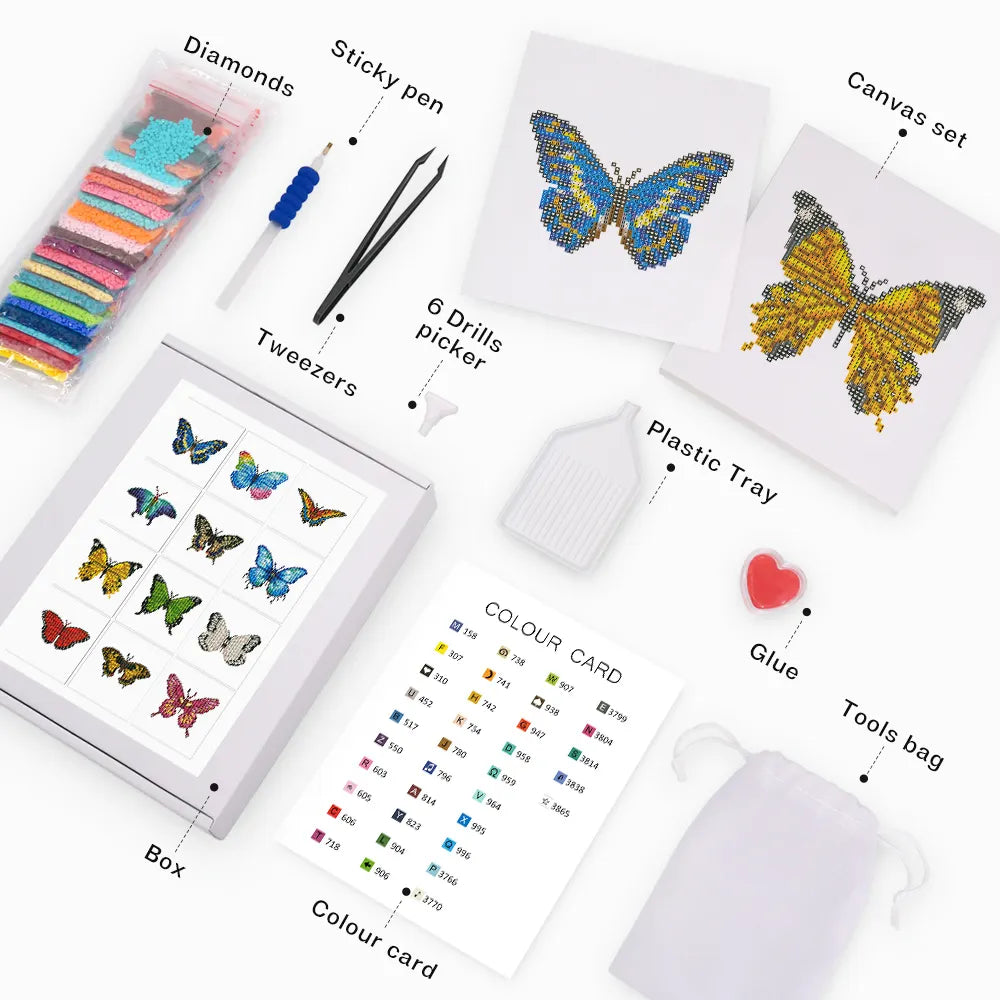 Mini-Rainbow Butterfly Collection