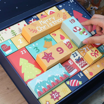 Diamond Painting Christmas Mystery Gift Box-Blue