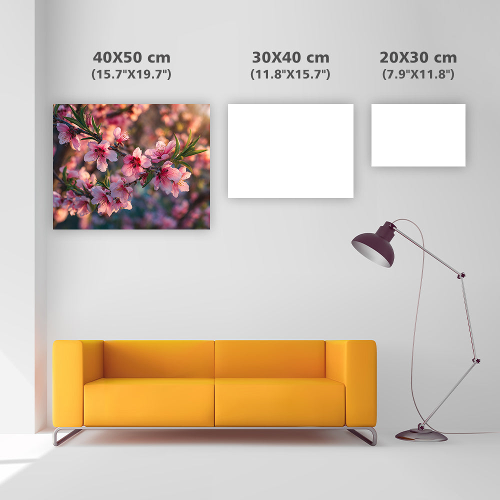 Peach Blossoms - Diamond Painting