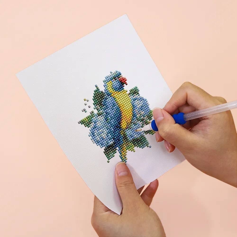 Mini-Tropical Wings & Blooms