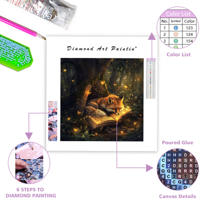 Storytime Fox Dream - Diamond Painting