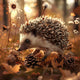 Pinecone Hedgehog - Diamond Painting