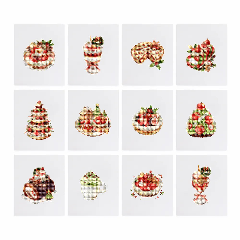 Mini-Candy Cane Christmas Café