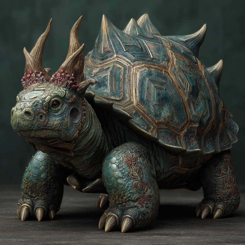 Dragon Turtle - Diamond Painting