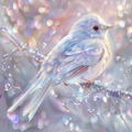 Crystal Feathered Bird – Diamond Painting
