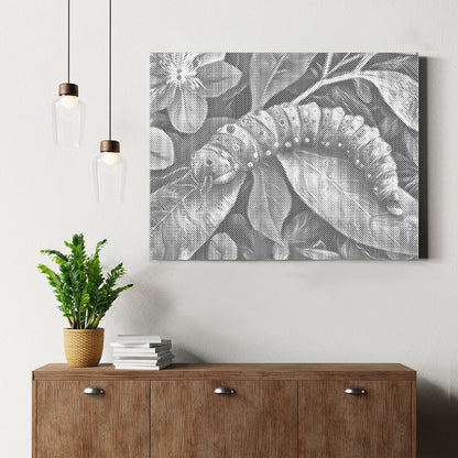 Caterpillar - Dot Painting