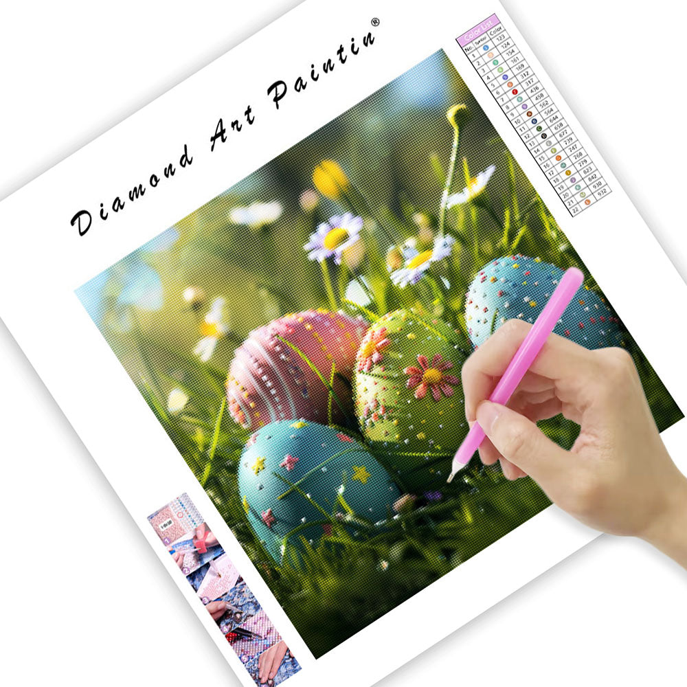 Easter Egg Garden - Diamond Painting