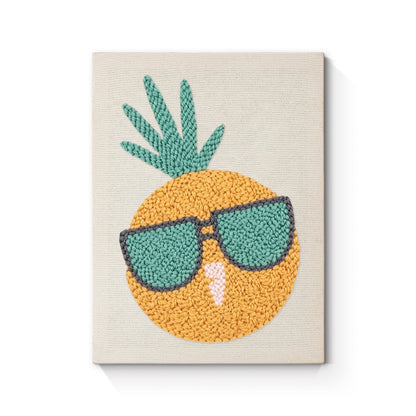 Cool Pineapple- Punch Needle