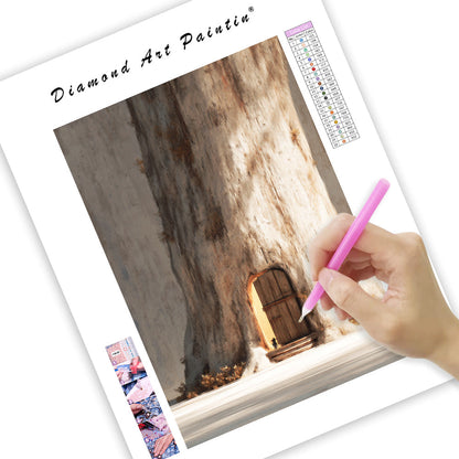 Tree Door Secret - Diamond Painting