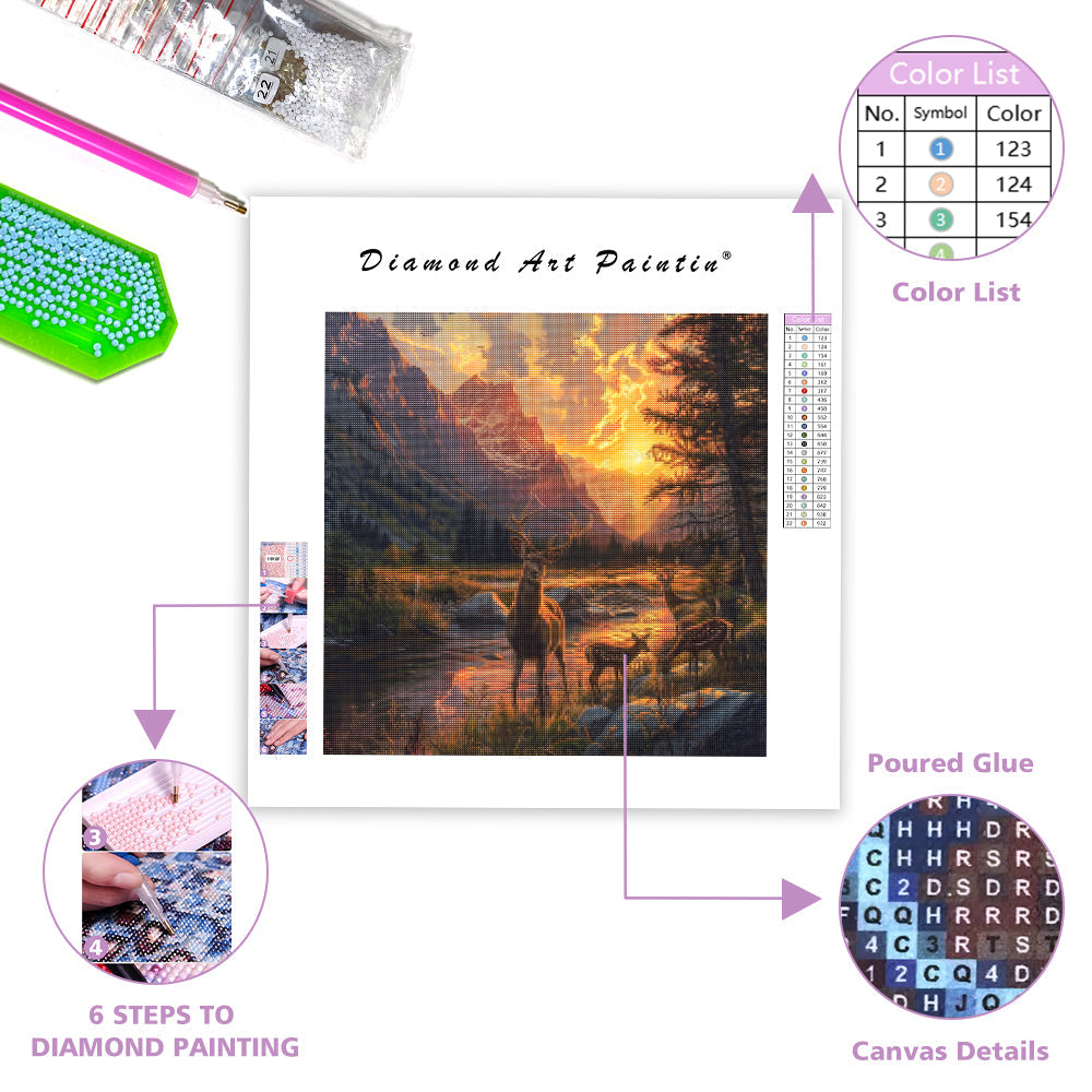 Guardians of the Valley - Diamond Painting