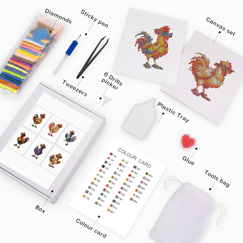Mini-Dapper Rooster Parade