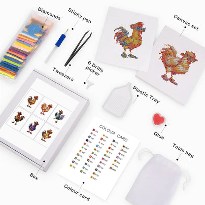 Mini-Dapper Rooster Parade