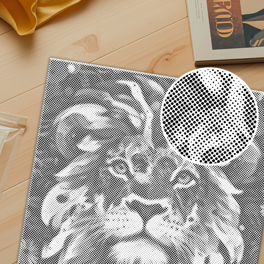 Lion with a Brave Heart - Dot Painting