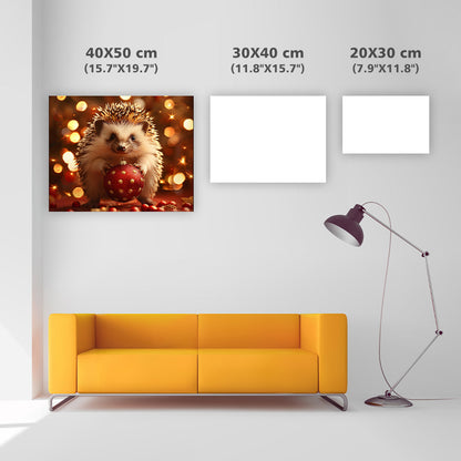 Holiday Hedgehog - Diamond Painting