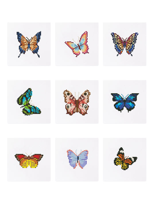 Mini-Colorful Butterfly Blossoms