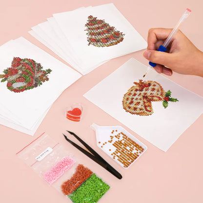 Mini-Candy Cane Christmas Café
