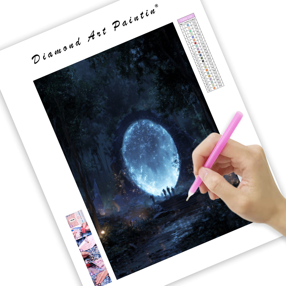 Glimpse of the Shadow Realm - Diamond Painting