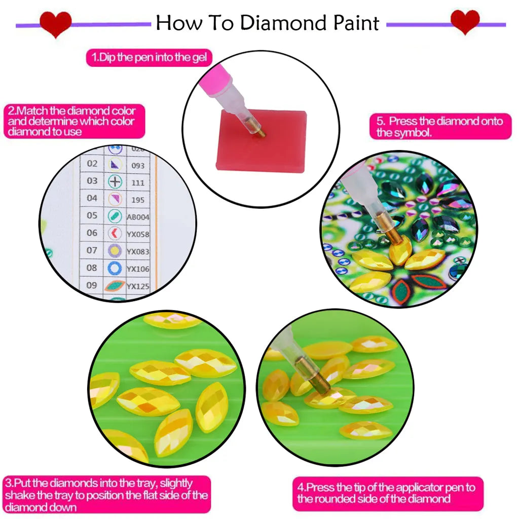 DIY Shamrock - Diamond Coasters
