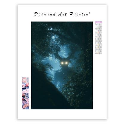 Mystical Forest Spirit - Diamond Painting