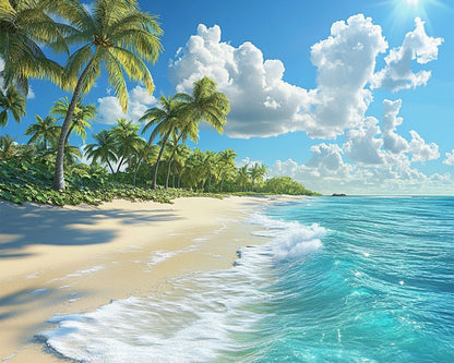 Tropical Tranquility – Diamond Painting