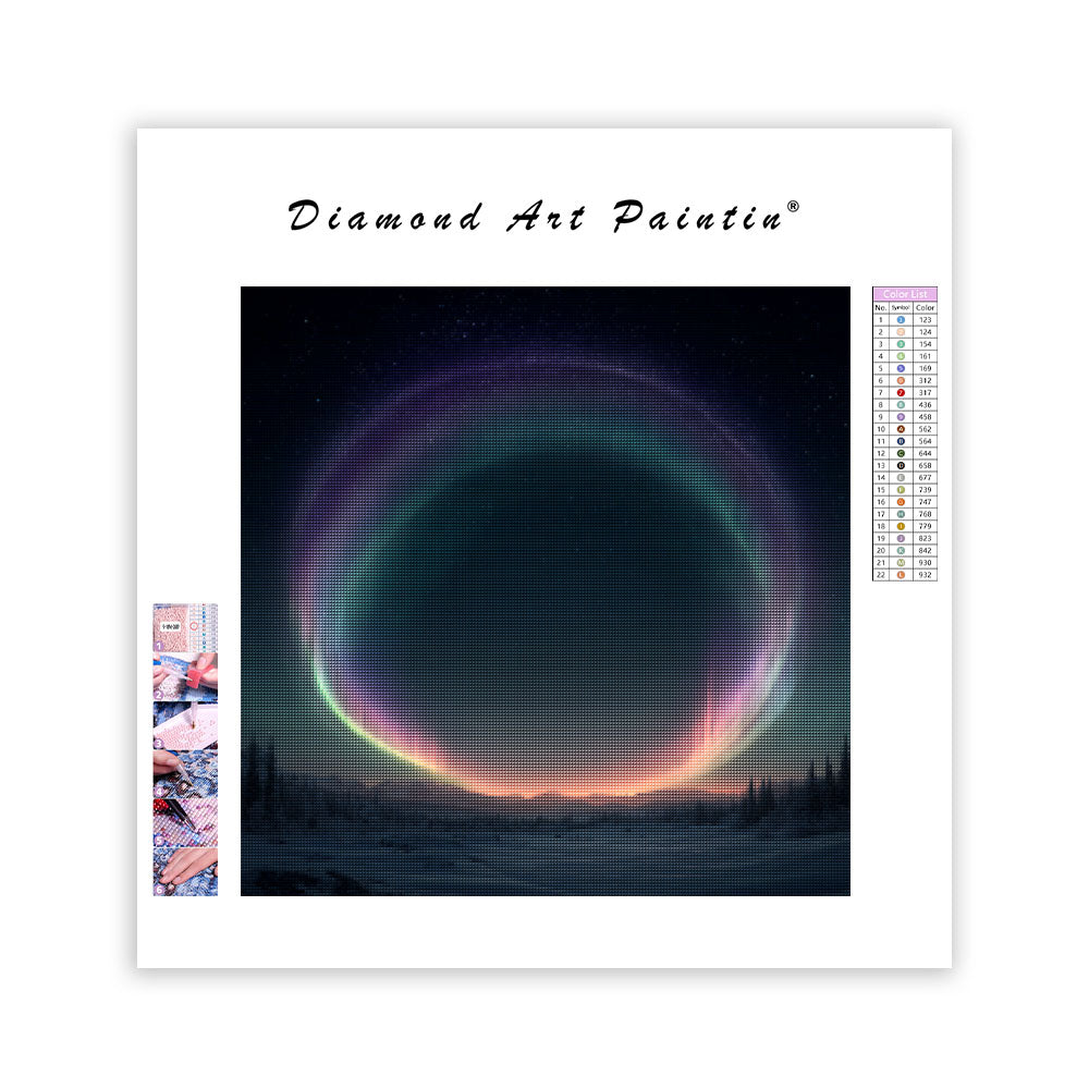 Aurora Crown - Diamond Painting