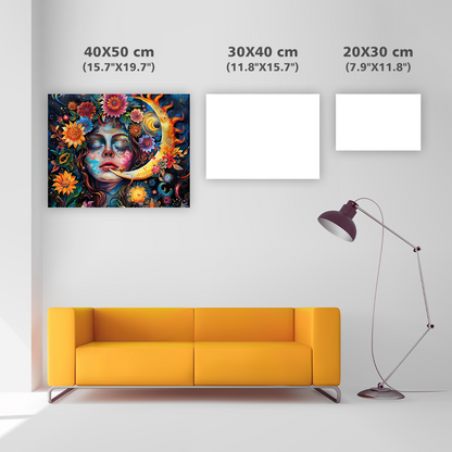 Sun and Moon Goddess – Diamond Painting