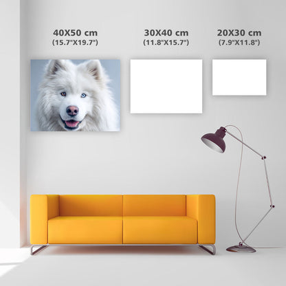 Samoyed Gentle Smile - Diamond Painting