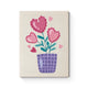 Heart-Shaped Plant - Punch Needle
