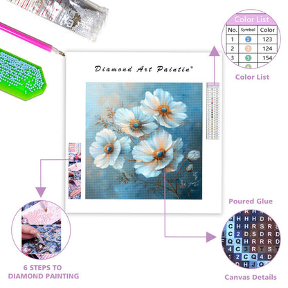 Morning Petals - Diamond Painting