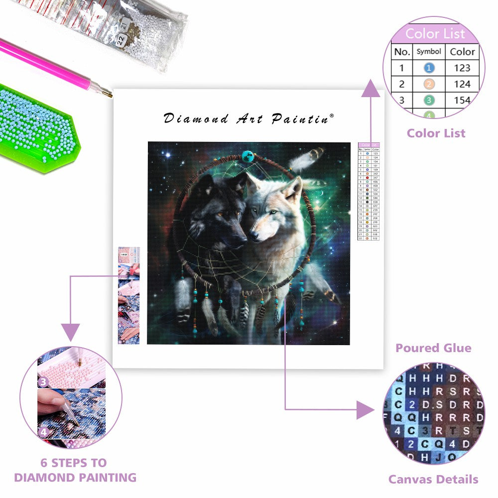 Twin Spirits - Diamond Painting