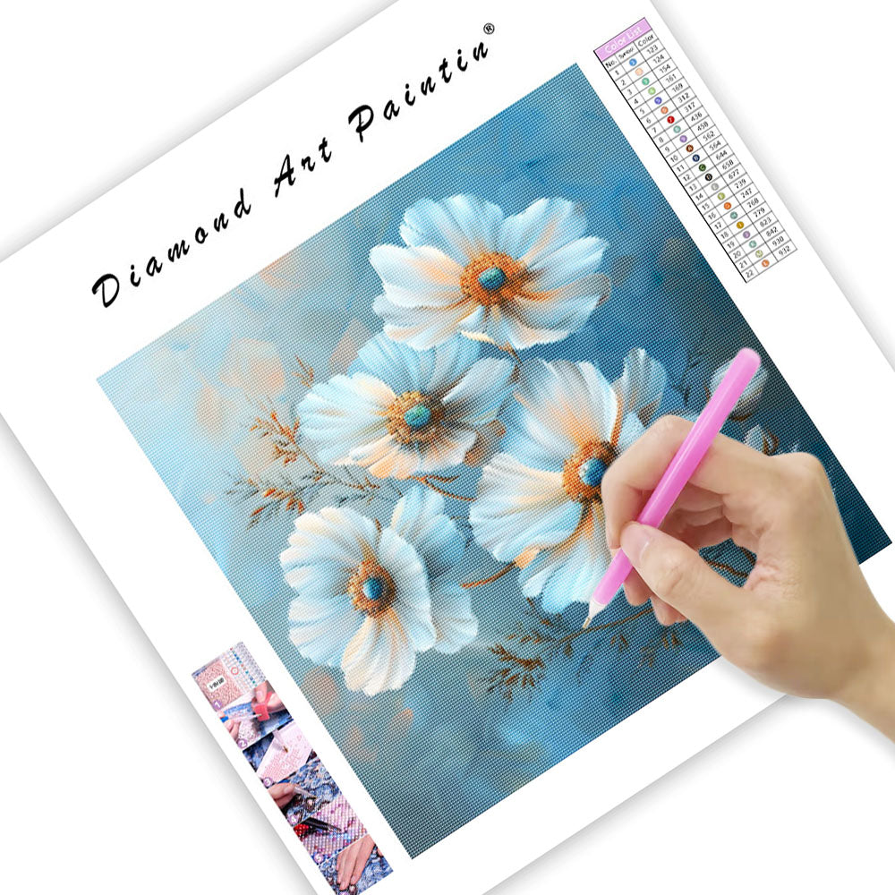 Morning Petals - Diamond Painting