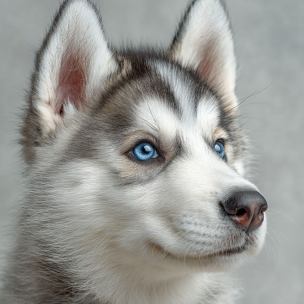 Inquisitive Fluffy Pup - Diamond Painting