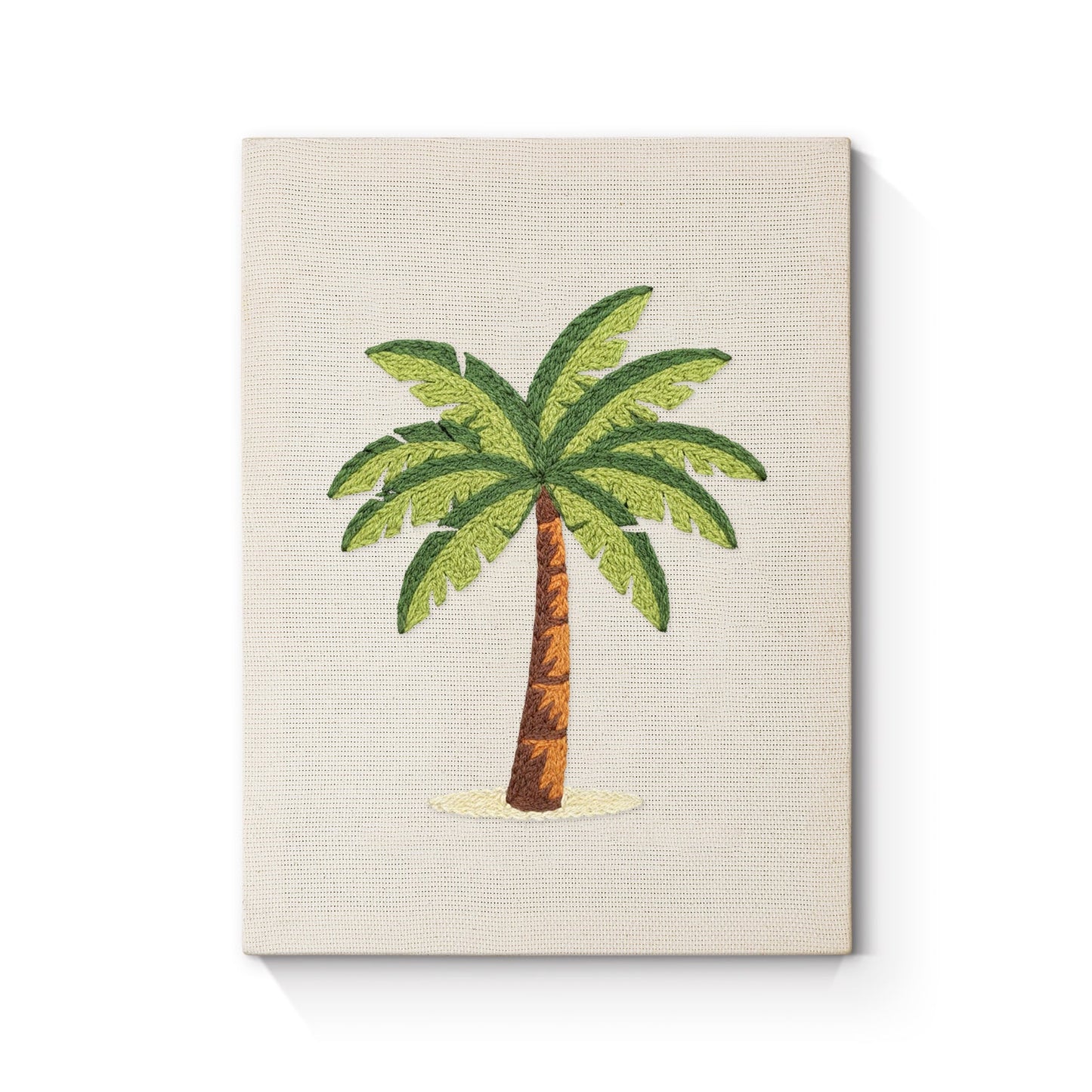 Tropical Palm Tree - Punch Needle