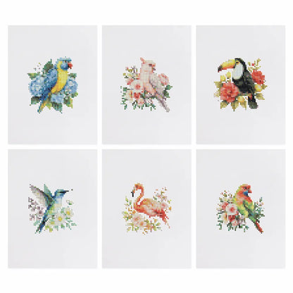 Mini-Tropical Wings & Blooms