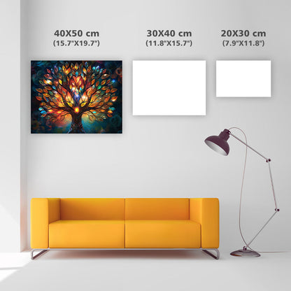 Tree of Life Glow - Diamond Painting
