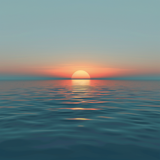 Gentle Sunset Horizon - Diamond Painting