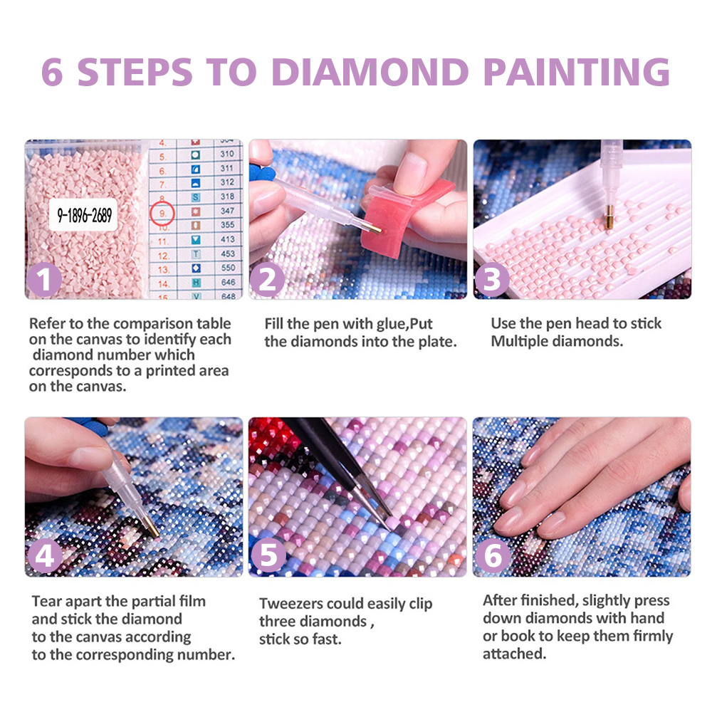 Fantasy Wolf - Diamond Painting
