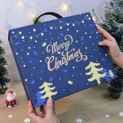 Diamond Painting Christmas Mystery Gift Box-Blue