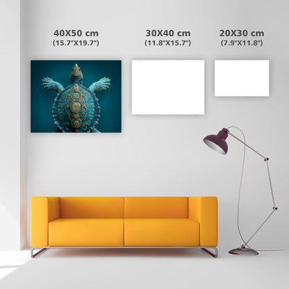 Mystic Dragon Turtle - Diamond Painting