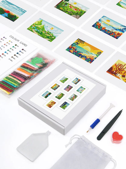 Mini-Vibrant Scenic Landscapes