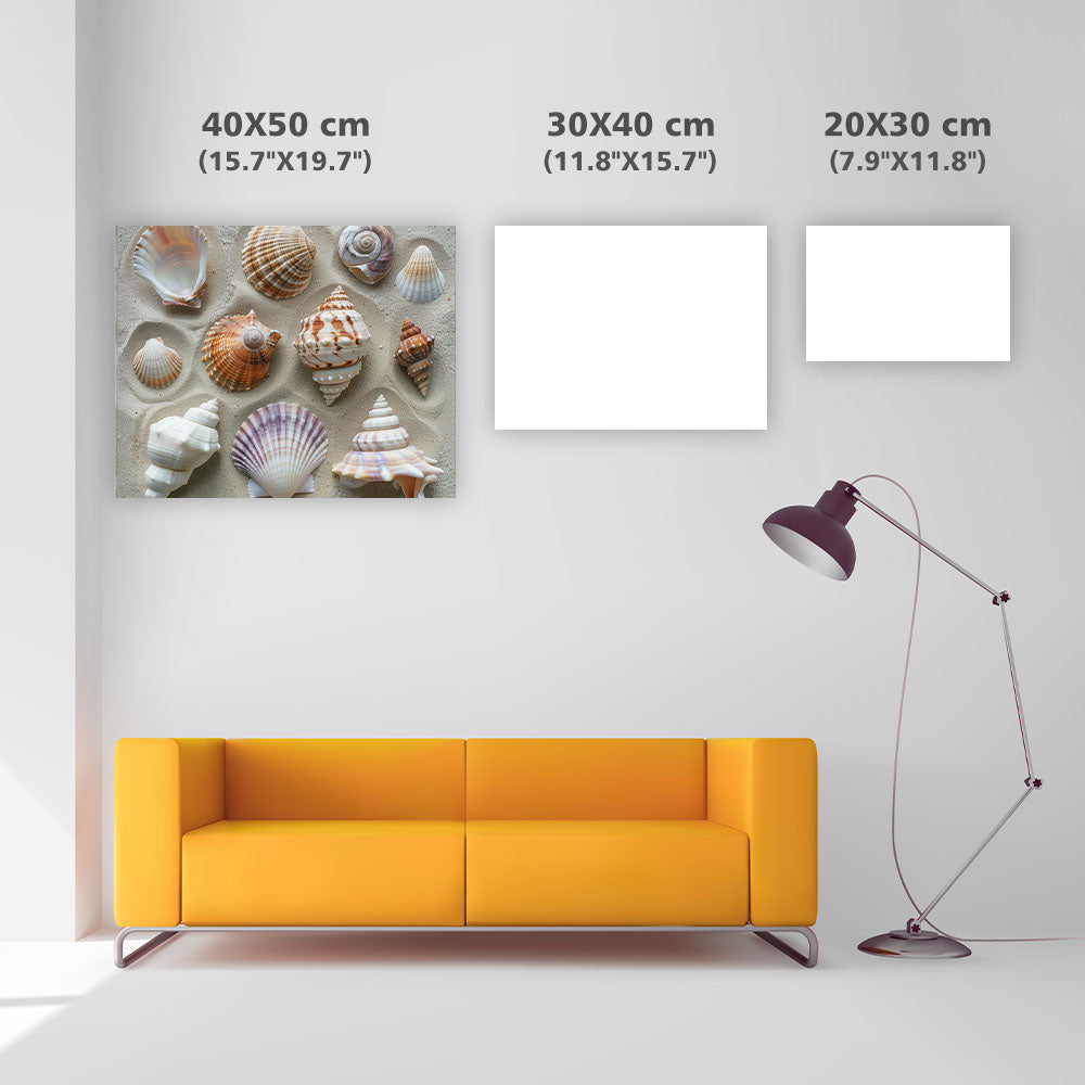 Coastal Shell Harmony - Diamond Painting