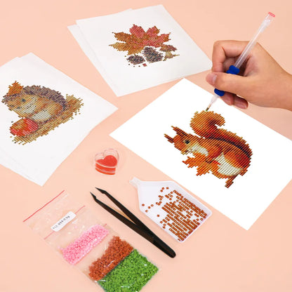 Mini-Autumn Woodland Friends