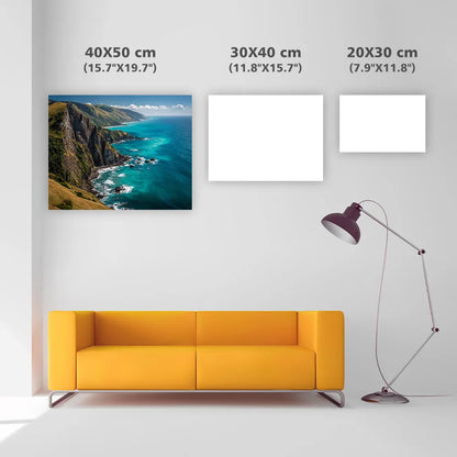 New Zealand Coastal Cliffs - Diamond Painting