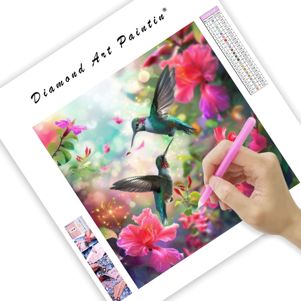 Dancing Nectar - Diamond Painting