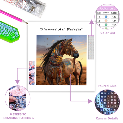 War Horse - Diamond Painting
