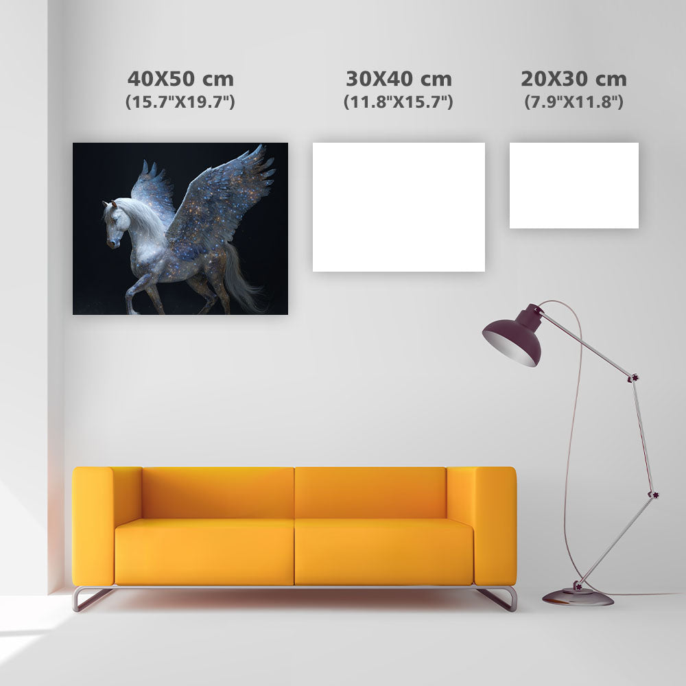 Starry-maned Pegasus - Diamond Painting