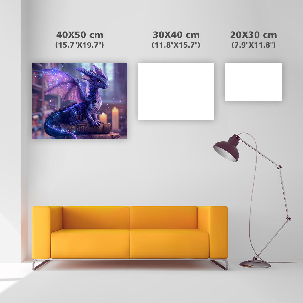 Book Guardian Dragon - Diamond Painting